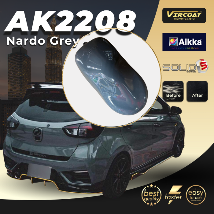 cat kereta nardo grey